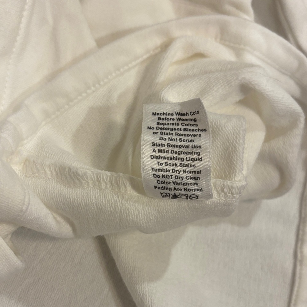 Fresh Produce White Jacket with Collar Dark Buttons. NWT - Picture 12 of 15